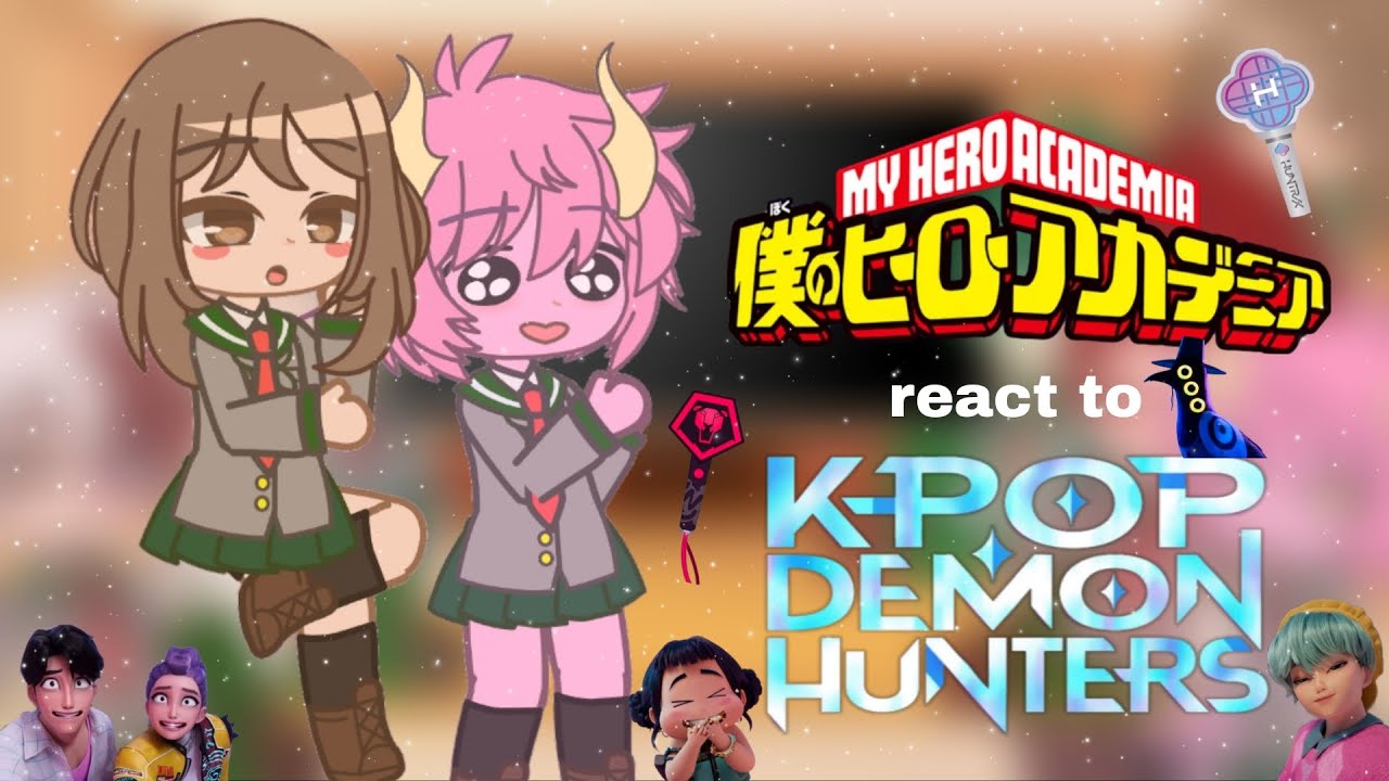 MHA / BNHA reacts to KPOP DEMON HUNTERS | GCRV | chiyo