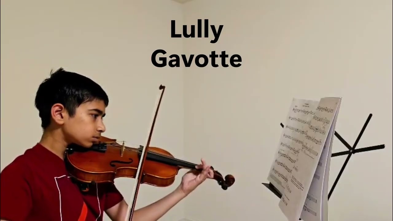 Lully Gavotte - Sharva Malwatkar 
