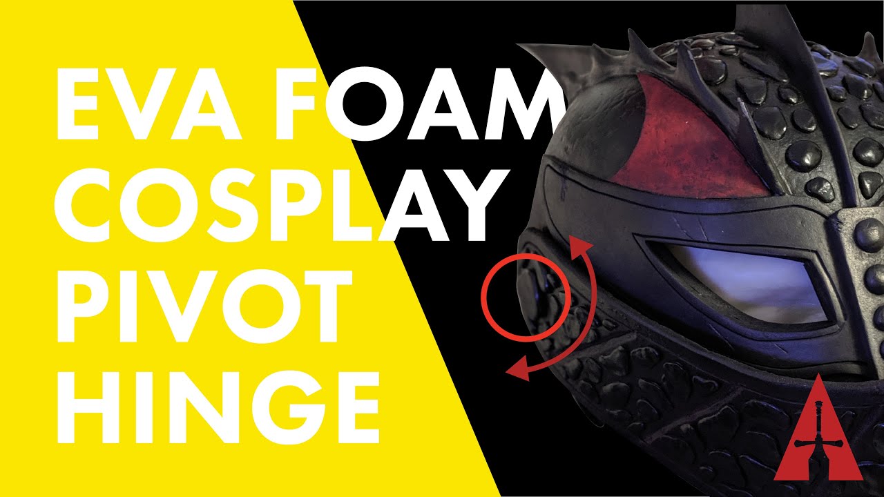 How to Create a Simple Cosplay Pivot Hinge in EVA Foam