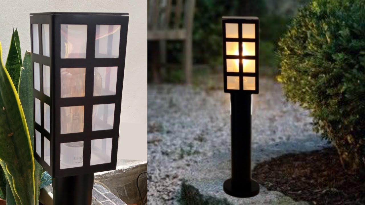 Cara Membuat Lampu Taman Pipa PVC | Ide Kreatif dari Paralon Bekas