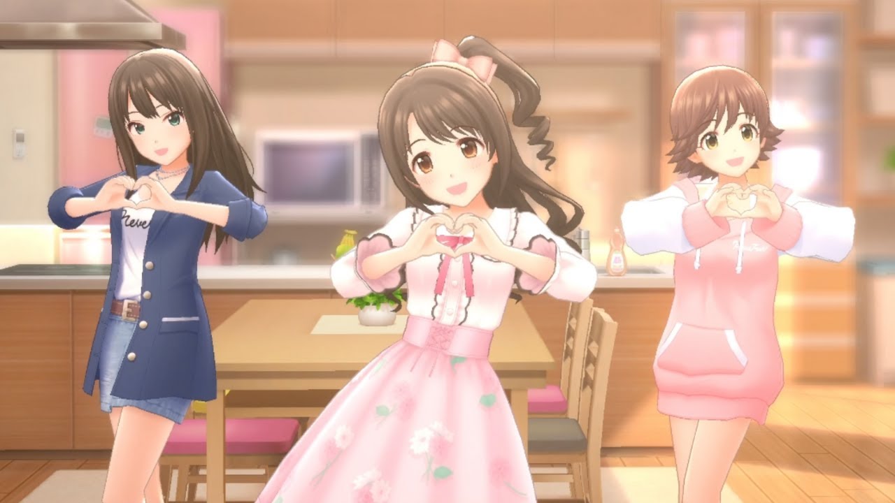 デレステMV】ラビューダ♡トライアングル / セレクトショップ衣装3種