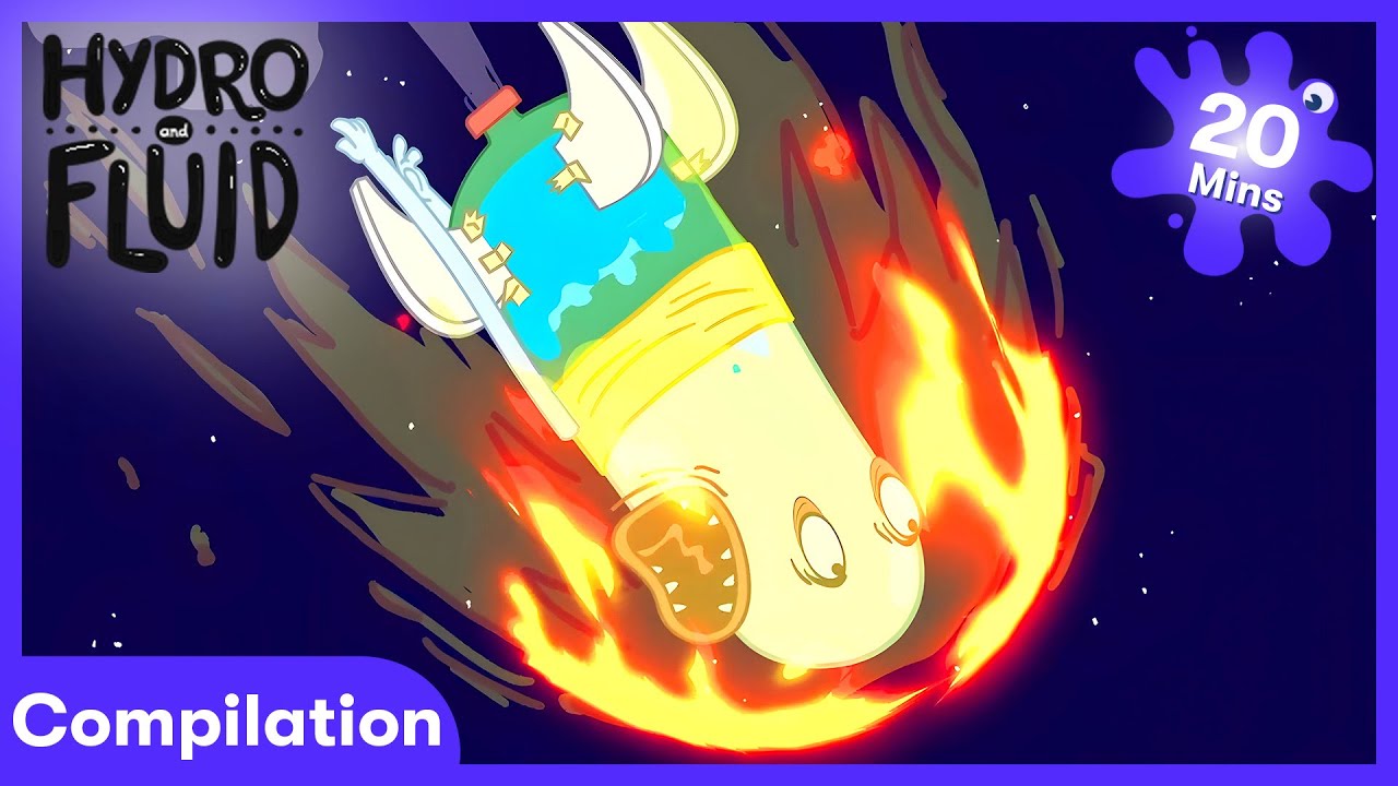 Fusée à eau vers l'espace ! | WildBrain Base Lunaire | Dessins Animés