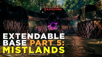 Valheim - Extendable Base Part 5: Mistlands - Timelapse Build