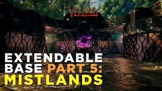 Valheim - Extendable Base Part 5: Mistlands - Timelapse Build