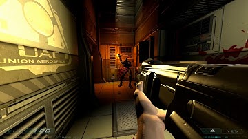 Doom 3: Redux - Level 04: Administration: Union Aerospace Corporate Division
