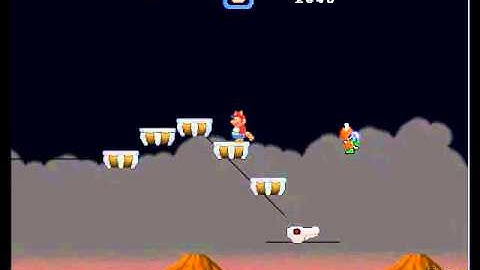 SMBX Custom Level: The Amazing Spine Coaster