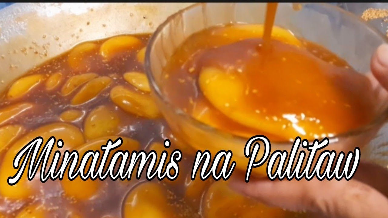 Minatamis na Palitaw 