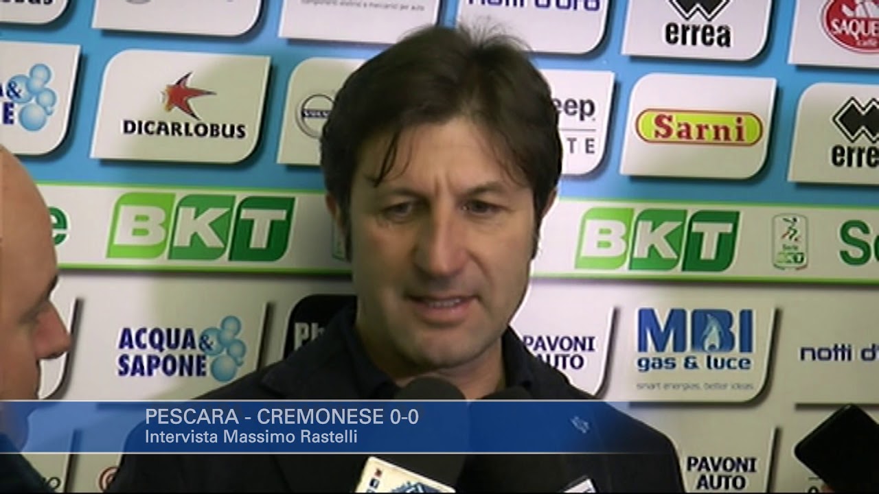 Pescara - Cremonese 0-0: Massimo Rastelli