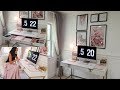 ROOM TOUR 🌟 CLEAN WITH ME 🌟DECO CHAMBRE/BUREAU 💕 ديكور غرفة النوم\ مكتب