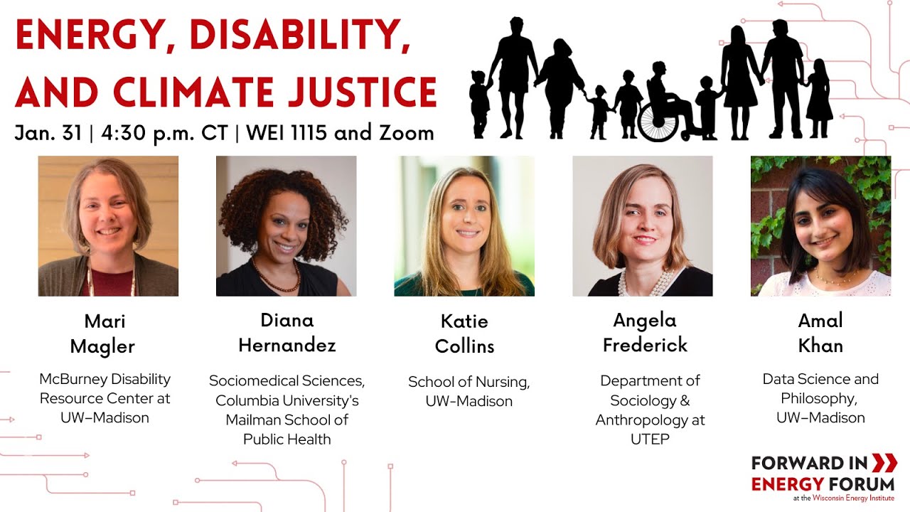 Forward In Energy Forum: Energy, Disability, and Climate Justice - YouTube
