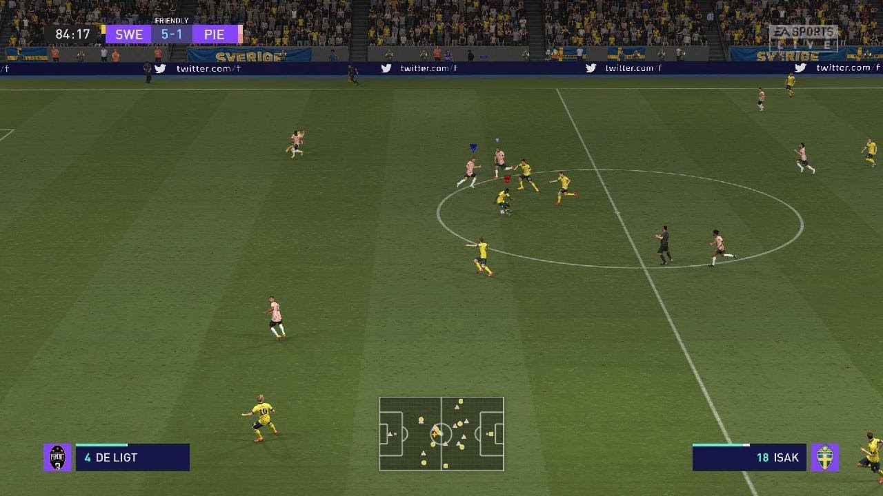 Fotball fifa21 Piamonte Calcio vs Sweden 