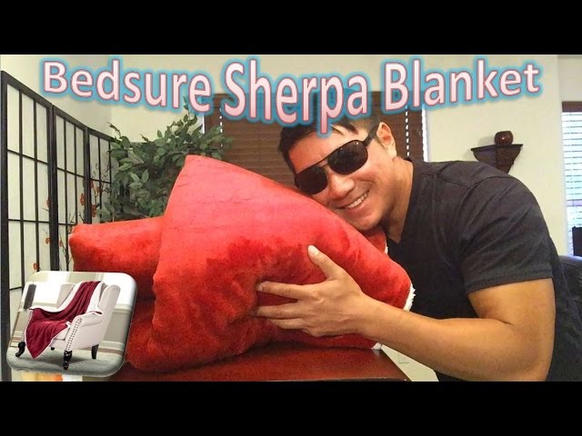 Bedsure Sherpa Blanket | Queen Size 