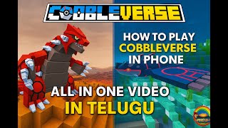 how to play cobbleverse in phone . FULL GUIDE Video in Telugu #minecraft #cobbleverse #MrNikhilTG