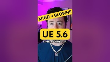 BEST UE 5.6 Tip I Recently Learned! #unrealengine #ue5 #unrealengine5 #3danimation #3d #animation