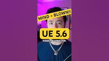 BEST UE 5.6 Tip I Recently Learned! #unrealengine #ue5 #unrealengine5 #3danimation #3d #animation