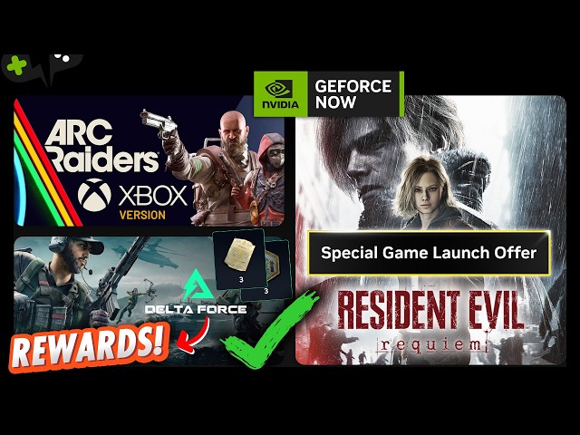 Resident Evil REQUIEM is LAUNCHING but NOT on FREE Tier | GeForce Now News UPDATE