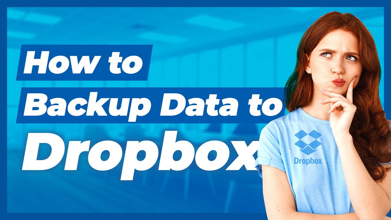 How to backup data to Dropbox - YouTube