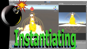 Creating A Bomb In Unity #4- Adding A Particle Effect - Instantiating