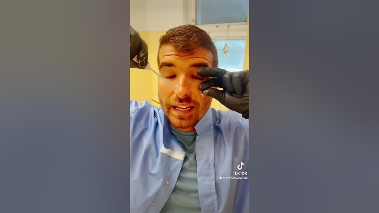 How A Mortician Keeps The Eyes Closed 👀 #funeral #shorts #youtubeshorts