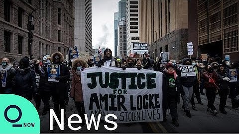 Protests for Amir Locke, Killed By Minneapolis Cop