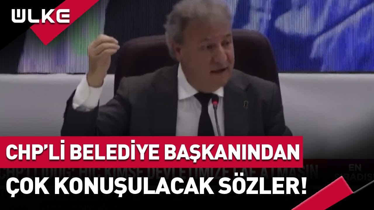 CHP'li Bornova Belediye Başkanı Mustafa İduğ: Hiç Kimse Devletimize Laf Atmasın!
