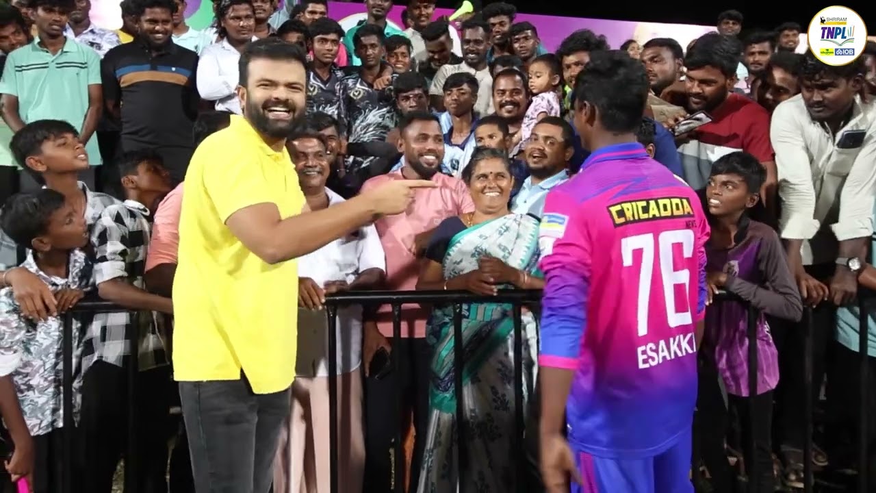 Young sensation Esakki Muthu’s friends show their elation in their interactions with Vishnu! #TNPL