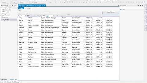 MS SSRS tutorial on tablix options, page breaks, repeat headers