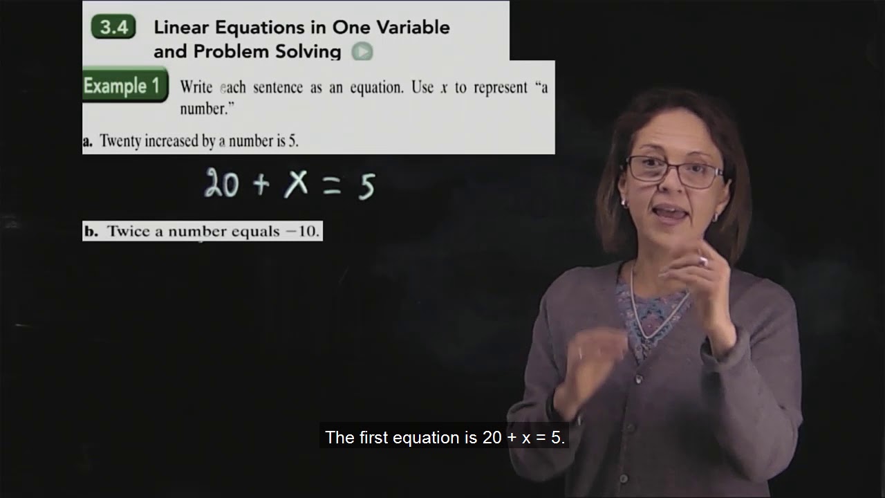 Section 3.4 Example 1 a & b - YouTube