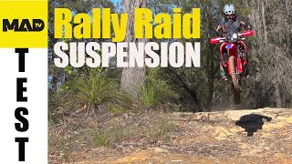 Honda CRF 300 L Rally  - Rally Raid Suspension Test - Long term bike build Episode 6 screenshot 4