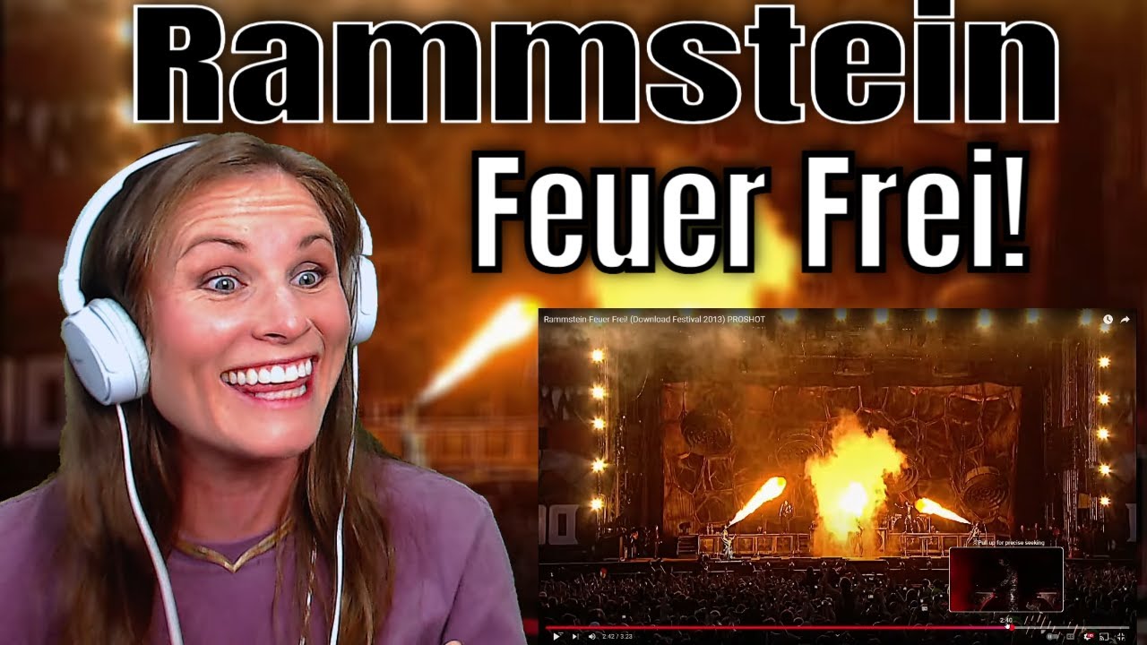 Reaction To Rammstein-Feuer Frei! (Download Festival 2013) PROSHOT | THE WOLF HUNTERZ REACTIONS