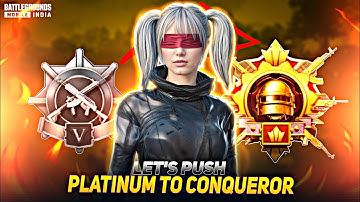 🇮🇳 DAY 07 - PLATINUM TO CONQUER BEST PLAYING STRATEGY & TIPS. SOLO CONQUEROR BEST TIPS TRICKS