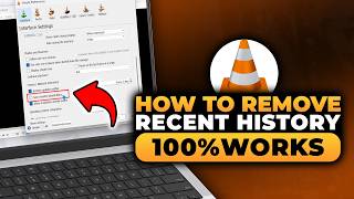 How To Remove VLC Recent History (100% WORKS) | FAST &amp; EASY | NO Yapping, To The Point!