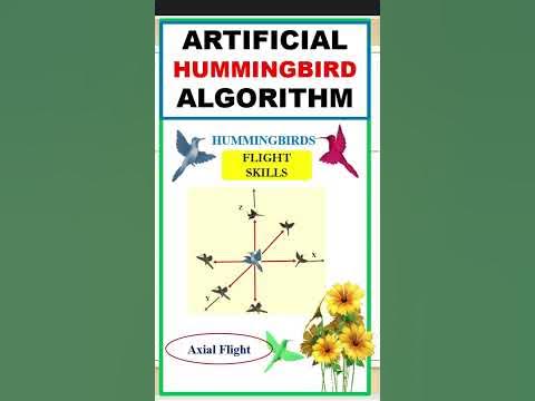 Artificial Hummingbird Algorithm @RitikaxRayPixy #shorts - YouTube