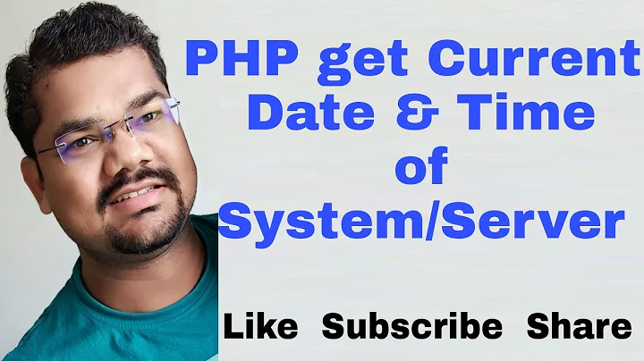 PHP get Current Date & Time of System or Server | PHP get Current Year, Month, User Server Timezone