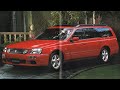 2000.7.＜初代(1st)＞WC34後期STAGEAステージアNISSANカタログ日産ＦＲワゴン(WAGON)