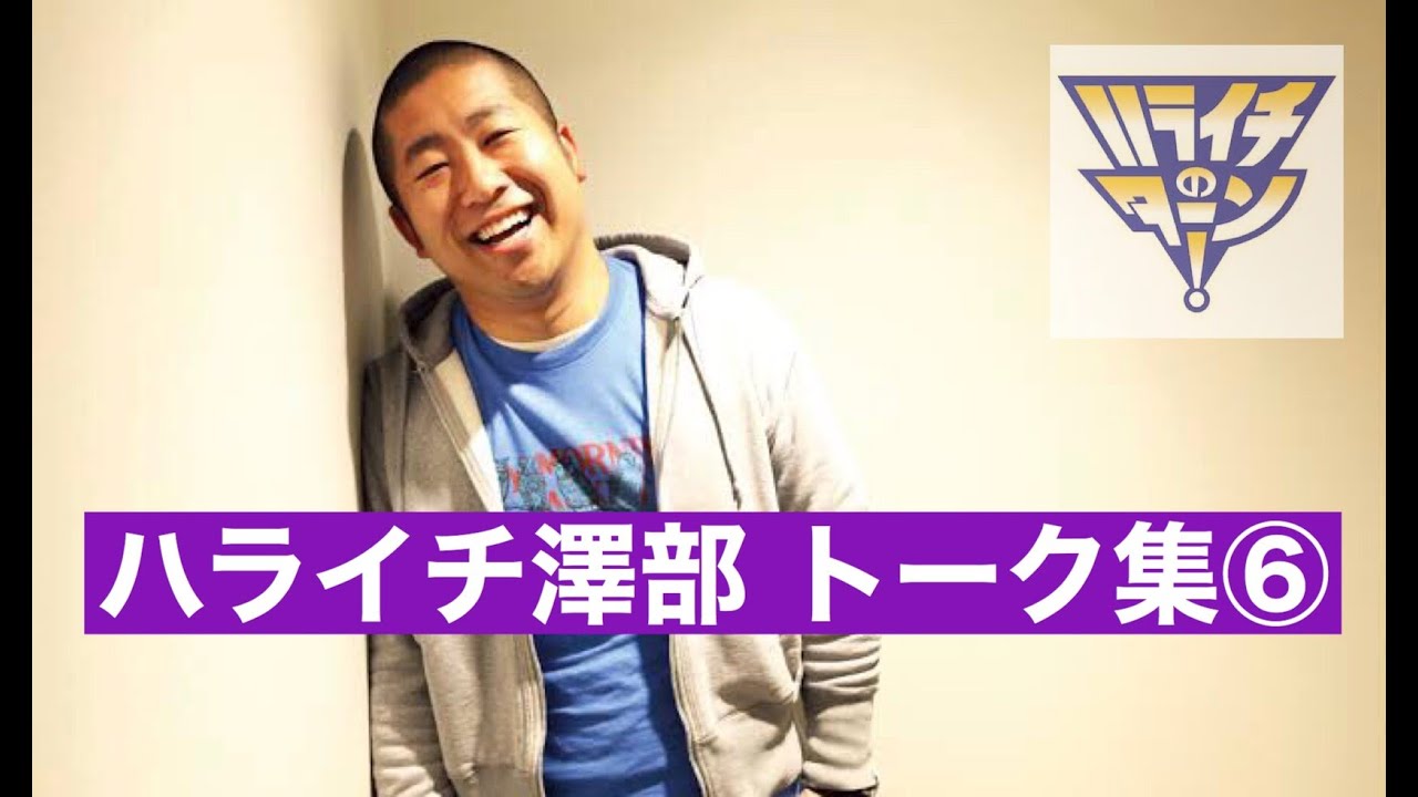 【聞き流し】【作業用／睡眠用】【ラジオ】ハライチ澤部フリートーク集⑥　ハライチのターンまとめ