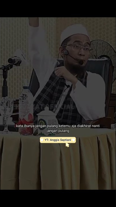 perempuan singel parent yang berhasil mendidik anakny (tonton di chanel aku ya) #ustadzadihidayat