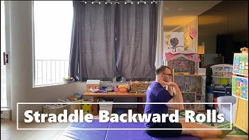 Gymnastics Techniques- Straddle Backward Roll