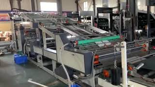 Automatic 5 layer flute laminator machine