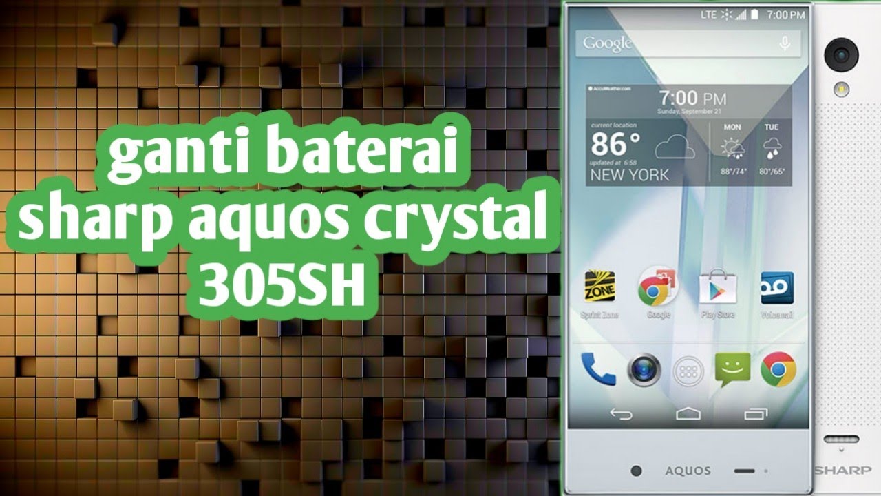 Baterai Drop Sharp Aquos Crystal 305sh Youtube