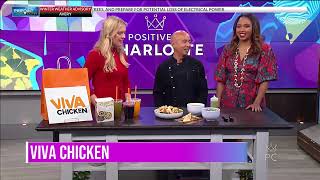derekPR Viva Chicken LTO on Positively Charlotte - WJZY - Sopa Verde