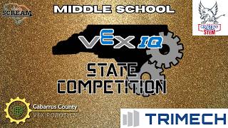 North Carolina VEX IQ Robotics Middle School State Championship
