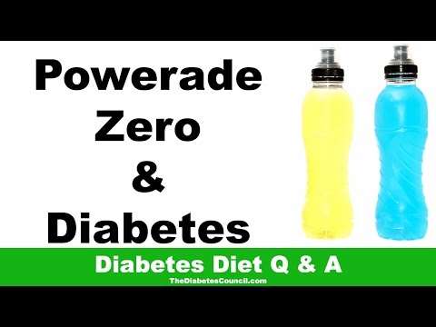 Is Powerade Zero Good For Diabetes