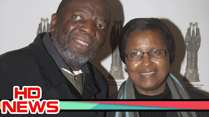 Actor Jerry Mofokeng and his wife Claudine share t...