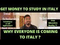 Total Expenses to Study in Italy | Free education in Italy with 5200Euro Scholarship for everyone|