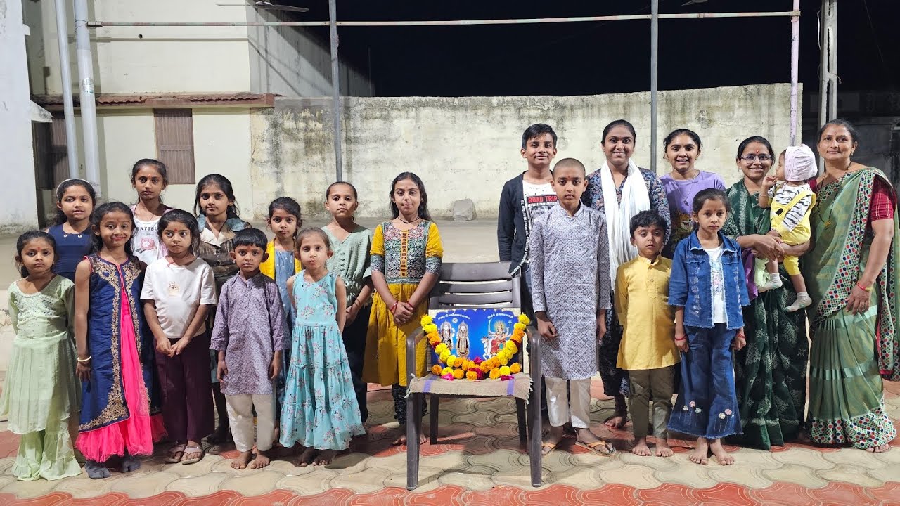 શ્રી ગંગાપર બાલ સંસ્કાર કેન્દ્ર દ્વારા માતૃ પિતૃ પૂજન કાર્યક્રમ