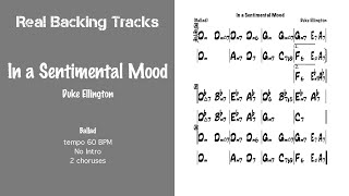 In a Sentimental Mood / Duke Ellington - Real Jazz Backing Track - Play Along