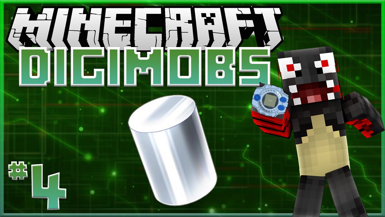 Digimobs Singleplayer Survival - Episode 4 - Digizoid! (Minecraft ...
