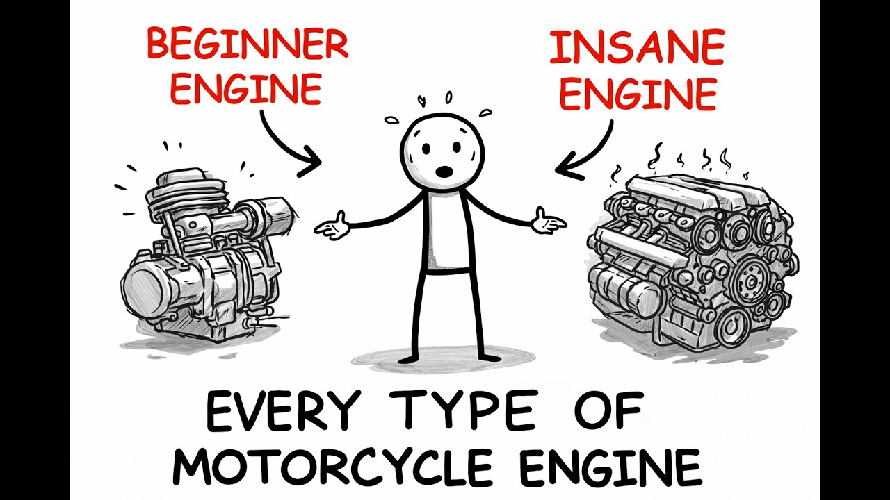 EVERY type of MOTORCYCLE ENGINE explained! - YouTube