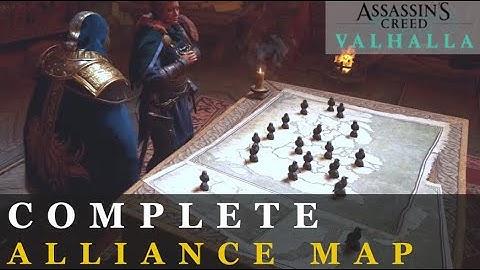 Complete Alliance Map What It Looks Like | 80 Hours Playtime | Assassin